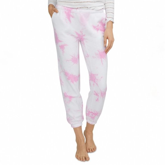 Generation Love Joggers Women Mid Rise Tie Dye Elastic Waist SweatPants Pink - Picture 1 of 7